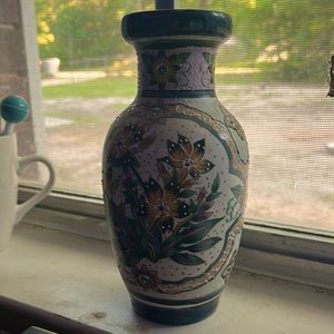 Antique flower vase
